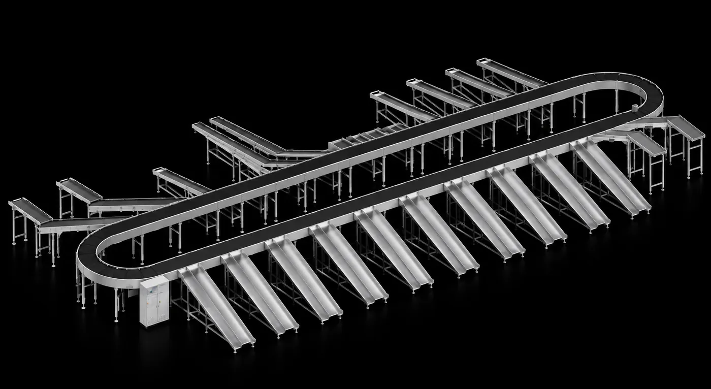 Horizontal Crossbelt Sorter