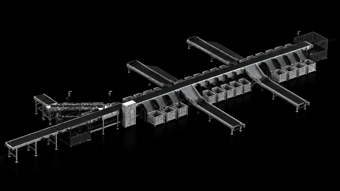 Narrow Belt Sorter